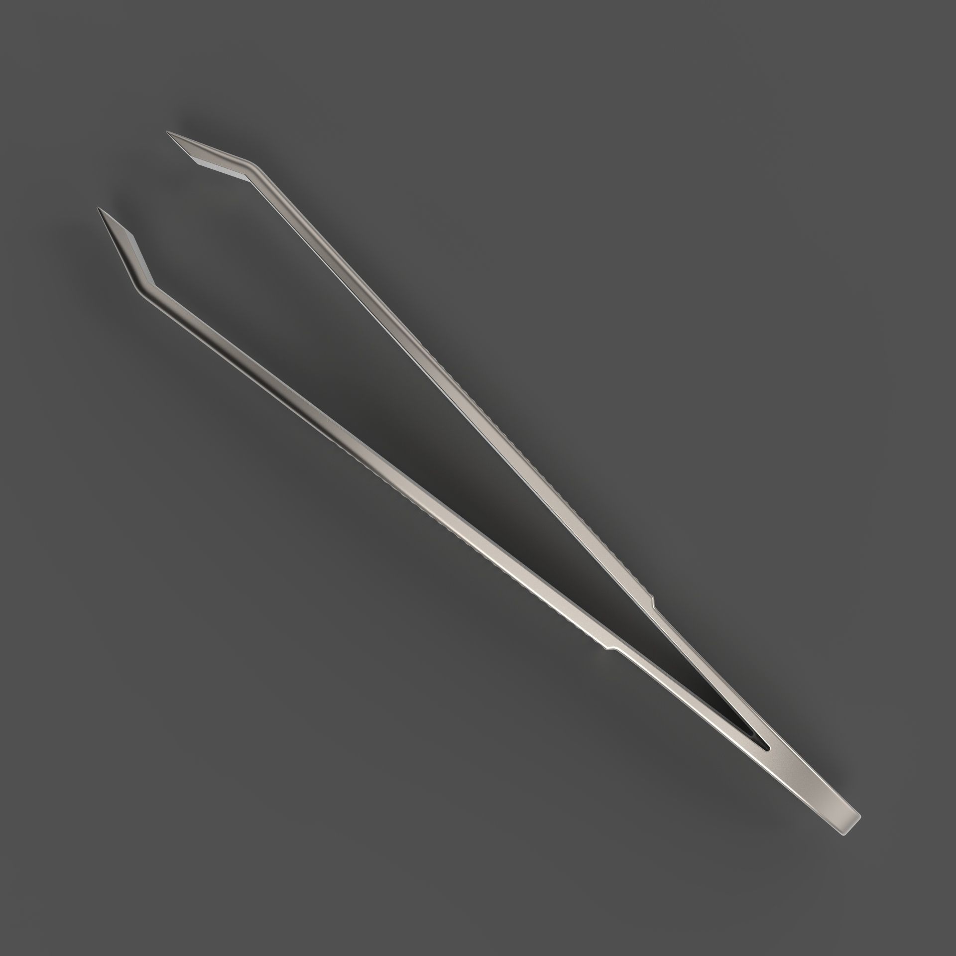 Tweezers pair of 3D model_6