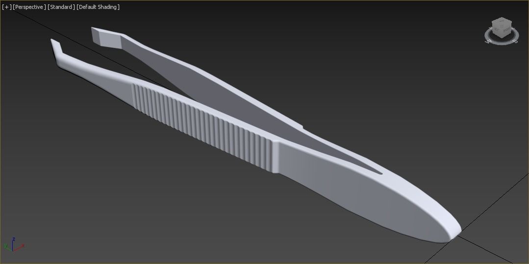 Tweezers pair of 3D model_13