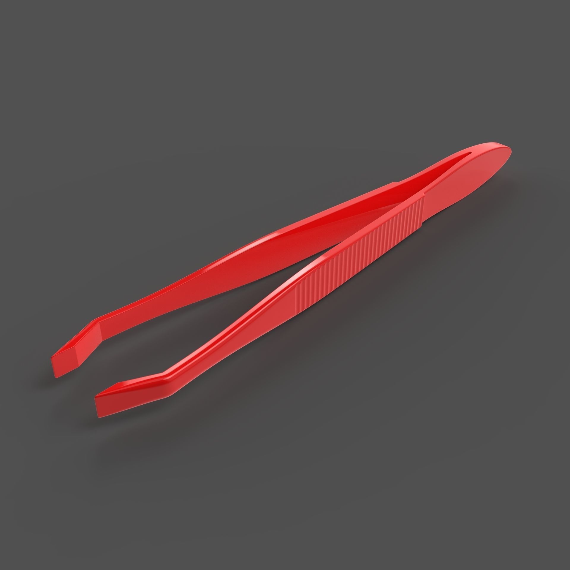Tweezers pair of 3D model_3