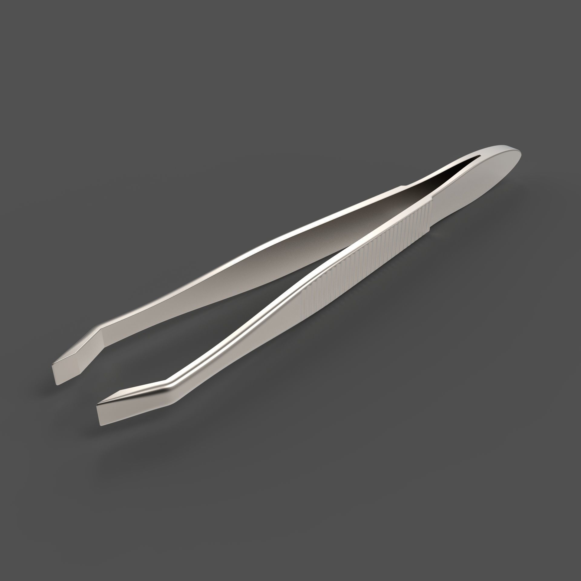 Tweezers pair of 3D model_2