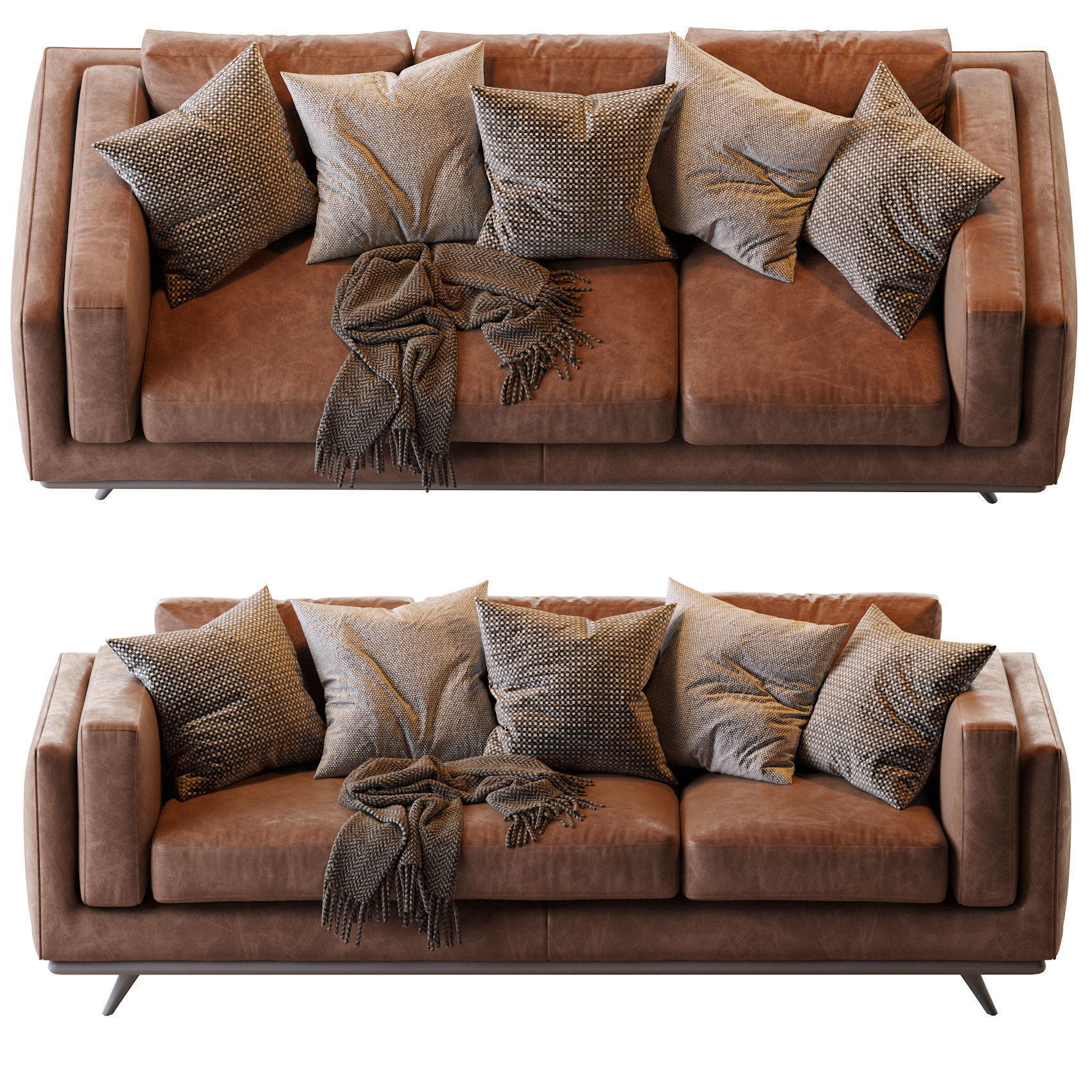 Zander Sofa 3D model_5