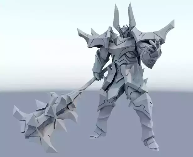 Moderkaiser League of Legends 3D print model 3D print model