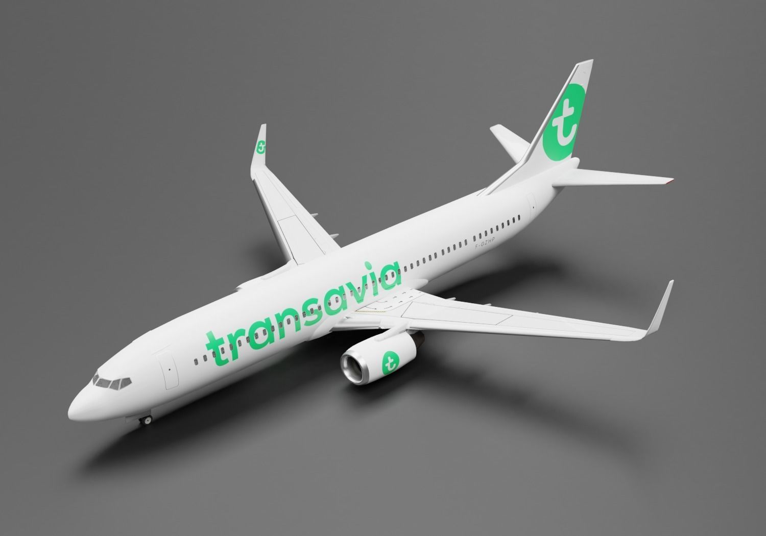 Boeing 737-800 10 Liveries Pack 3D Model Collection_12