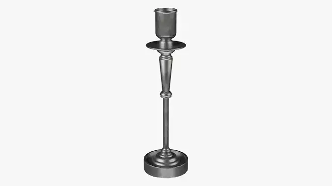 Candle Holder Low-poly 3D model