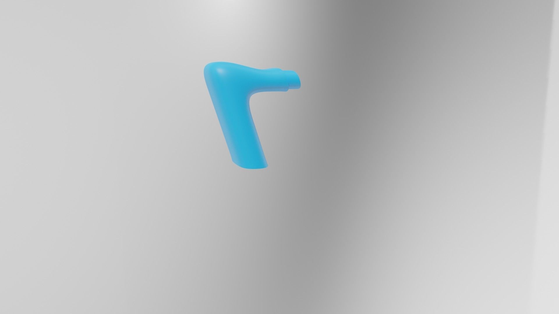 Headphone Holder Music Shape 3D model_9