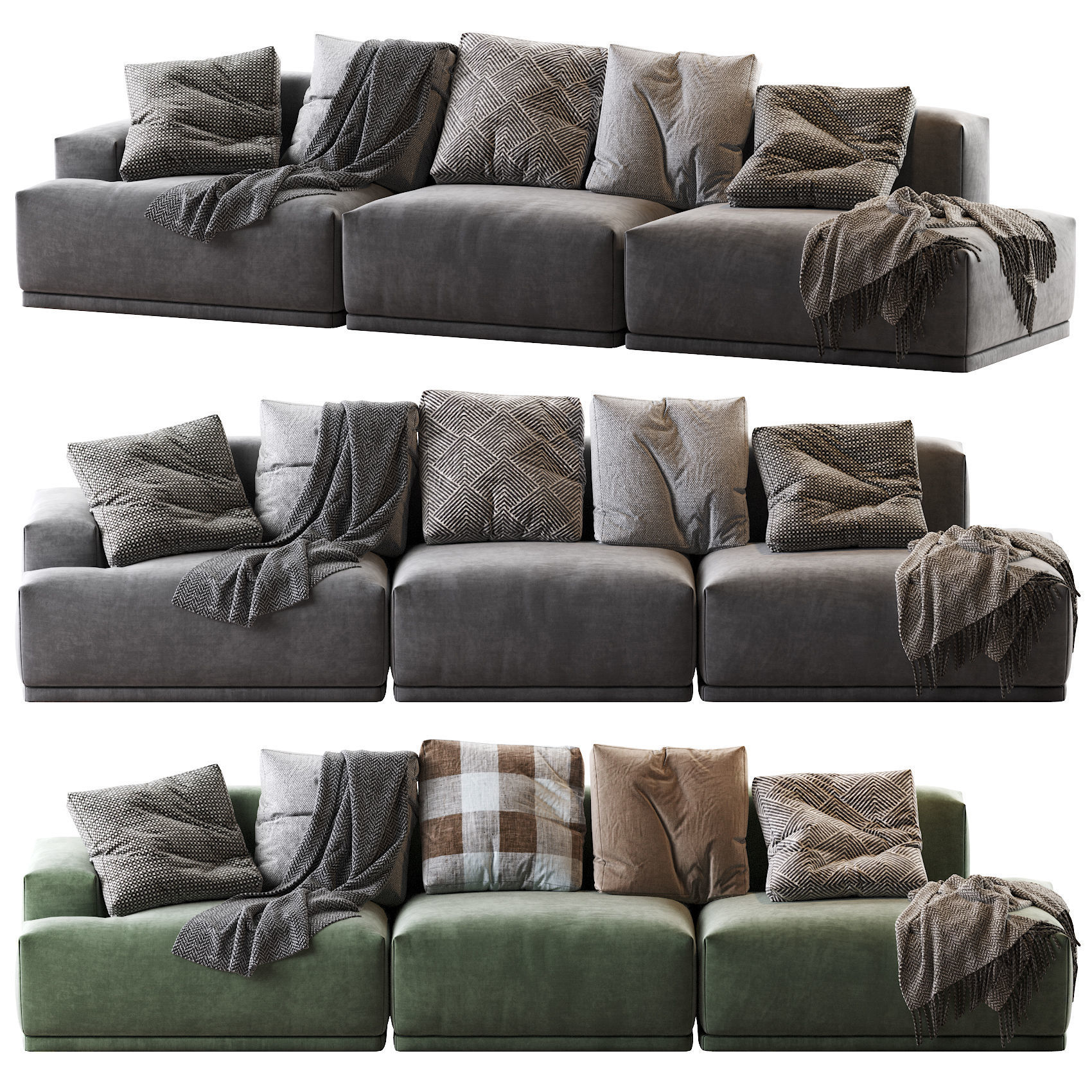 CONNECT MODULAR SOFA 3D model_2