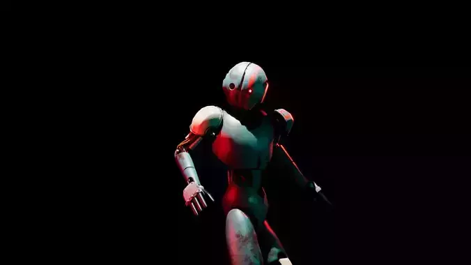 Cartoon Character Robot