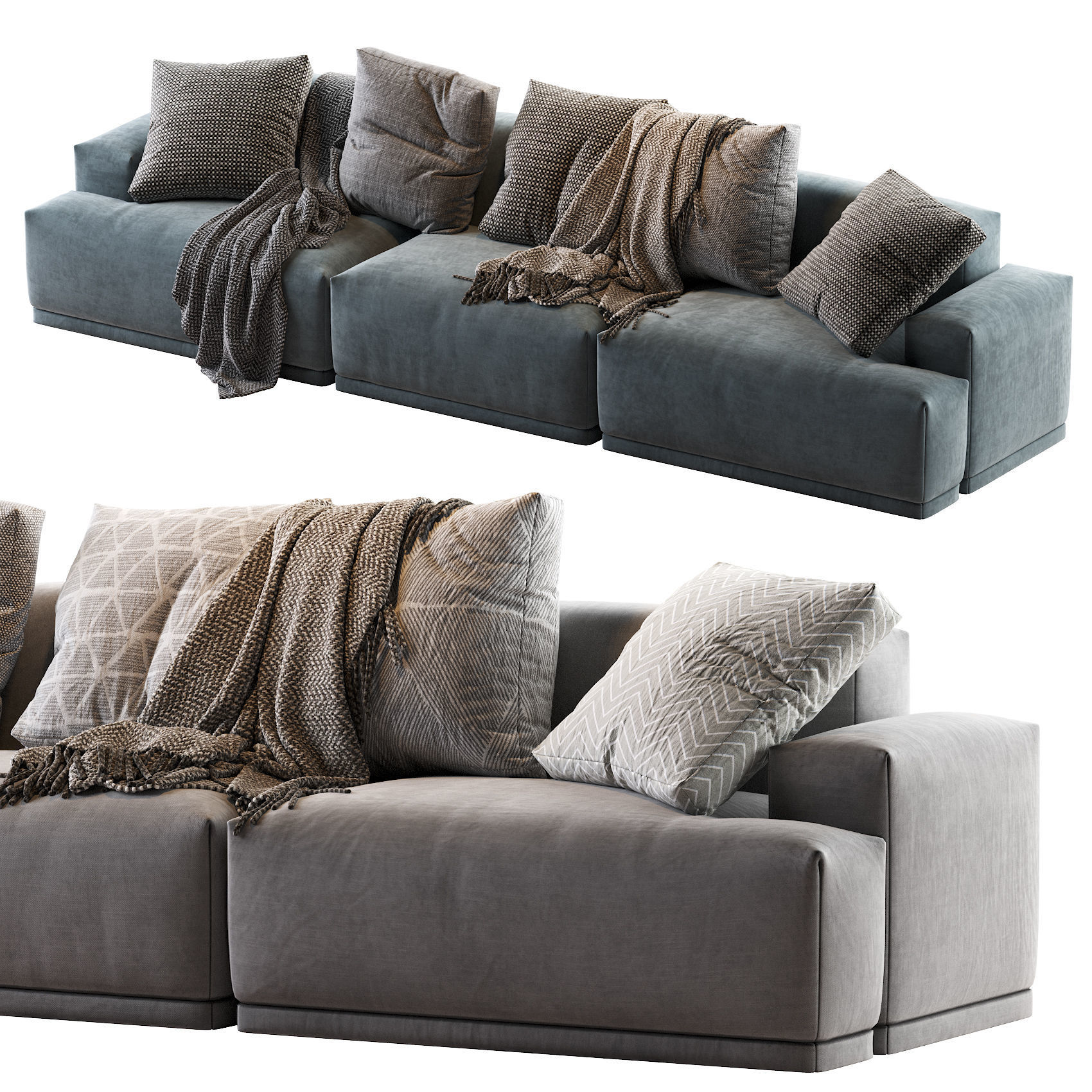 CONNECT MODULAR SOFA 3D model_5