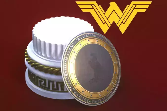 Wonder Woman Shield 3D print model
