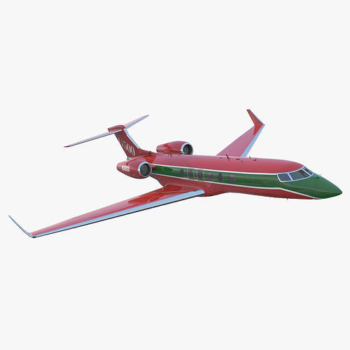 Business Jet Gulfstream G500 2 3D model