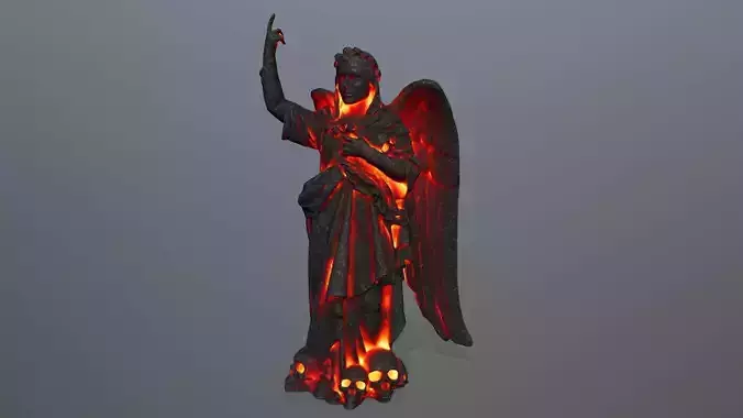 lava statue  