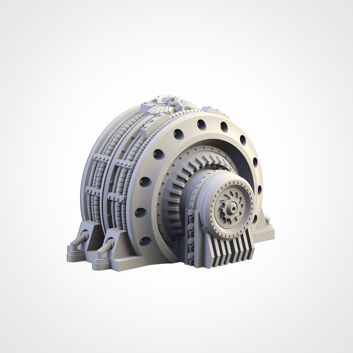 MECHANICAL SECTOR 3D print model_1