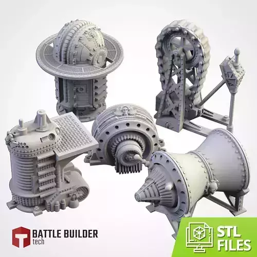 MECHANICAL SECTOR 3D print model