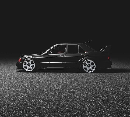 mercedes 190 evo 2  3D model