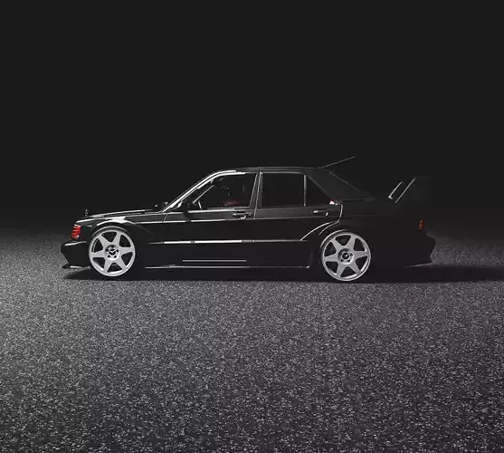 mercedes 190 evo 2  3D model