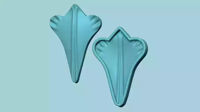 Skirt Petal - Molding Arrangement EVA Foam Craft 3D print model