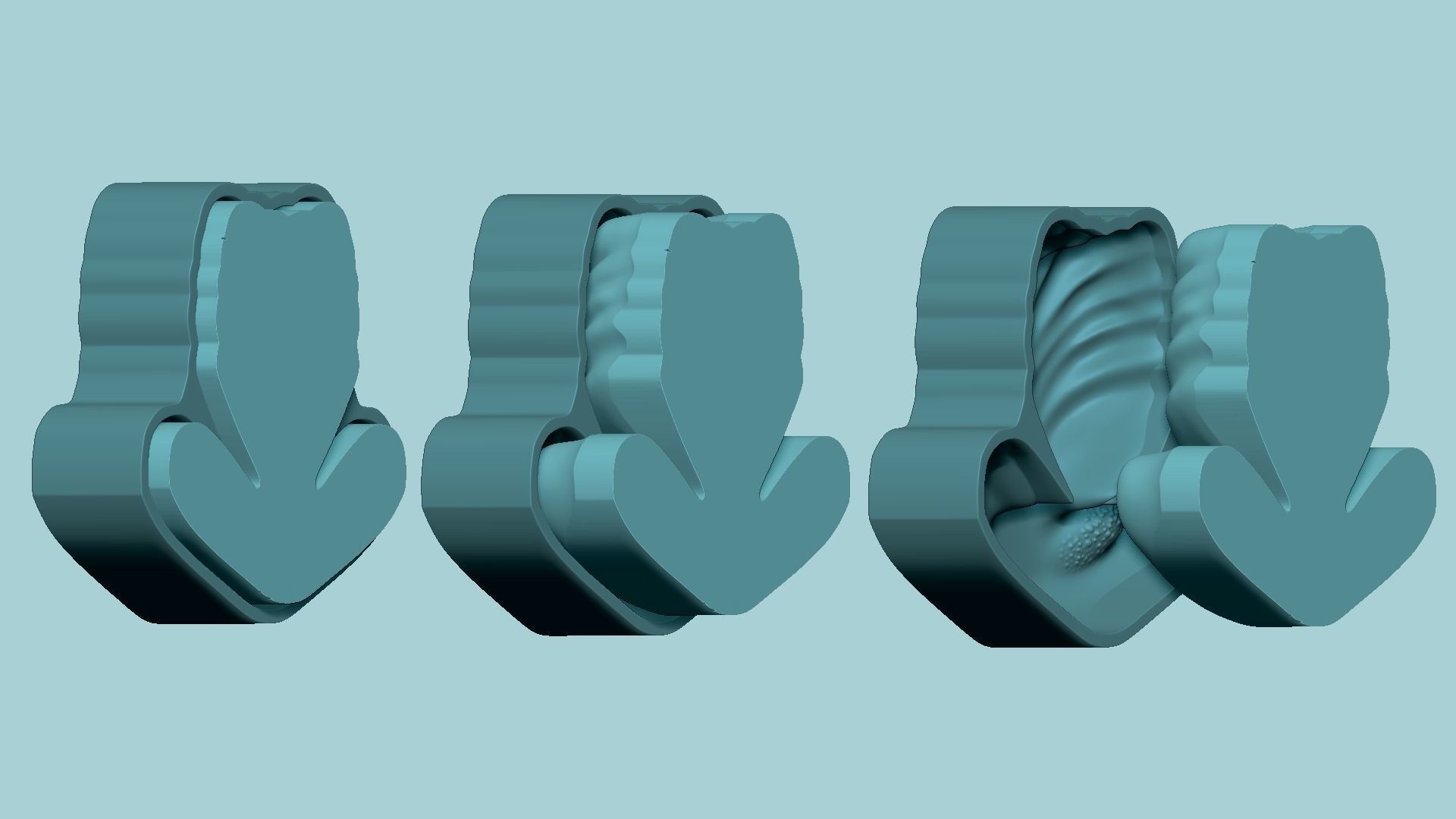 Beth Serenade Flower - Molding Arrangement EVA Foam Craft 3D print model_13