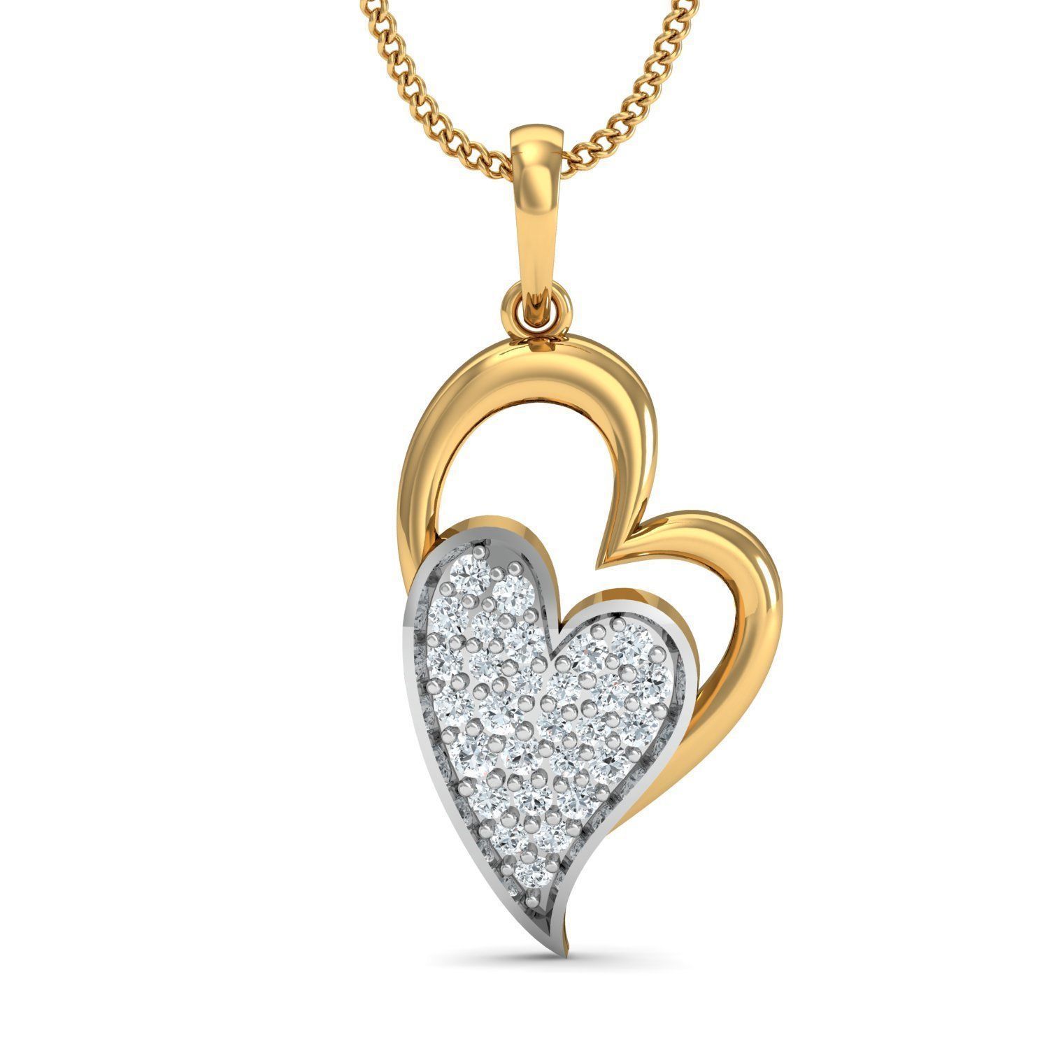 jwellary 3d model elegant diamond ring gold 3D model_15