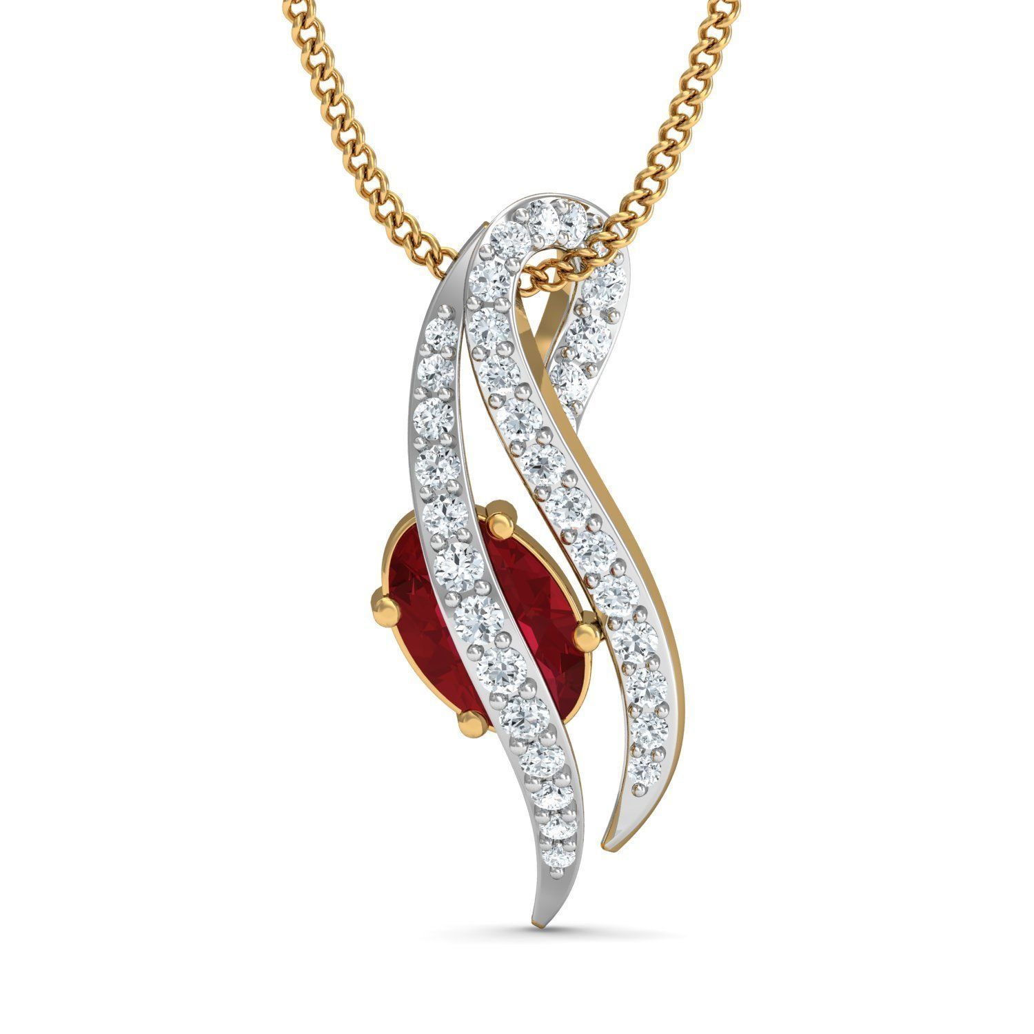 jwellary 3d model elegant diamond ring gold 3D model_52