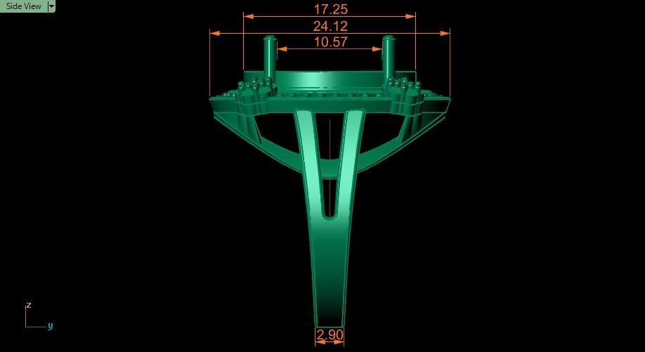 engagement ring 3D print model_7