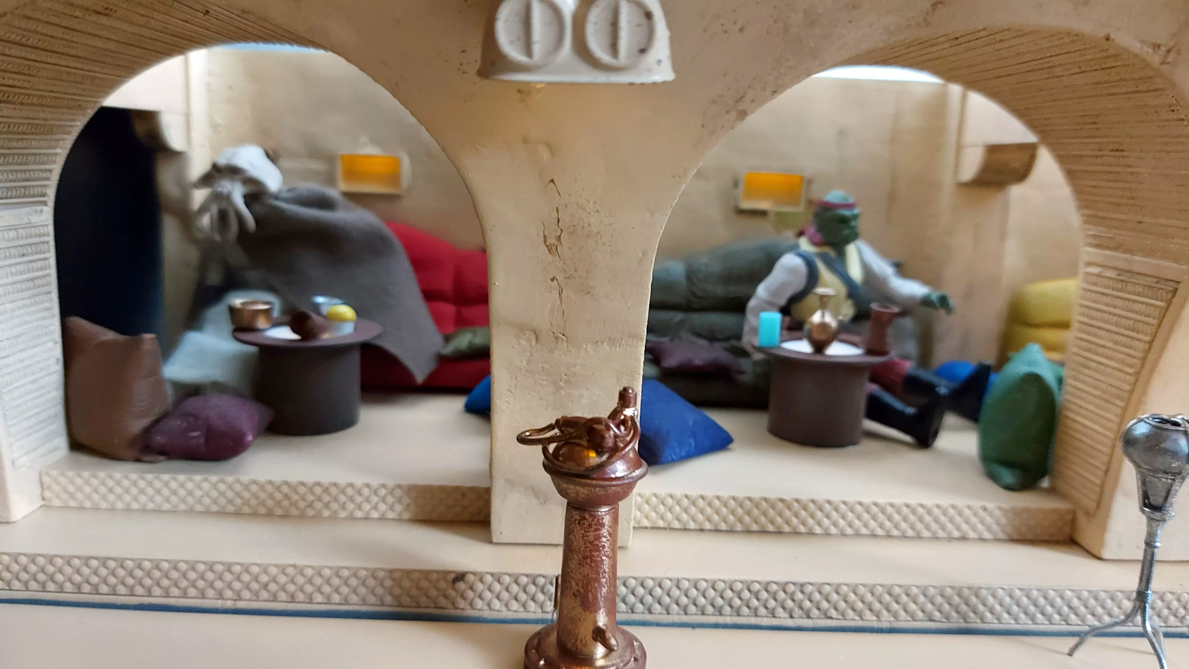 Jabbas Throne Room - Hangout area - Complete set 1-6 scale 3D Model Collection_21