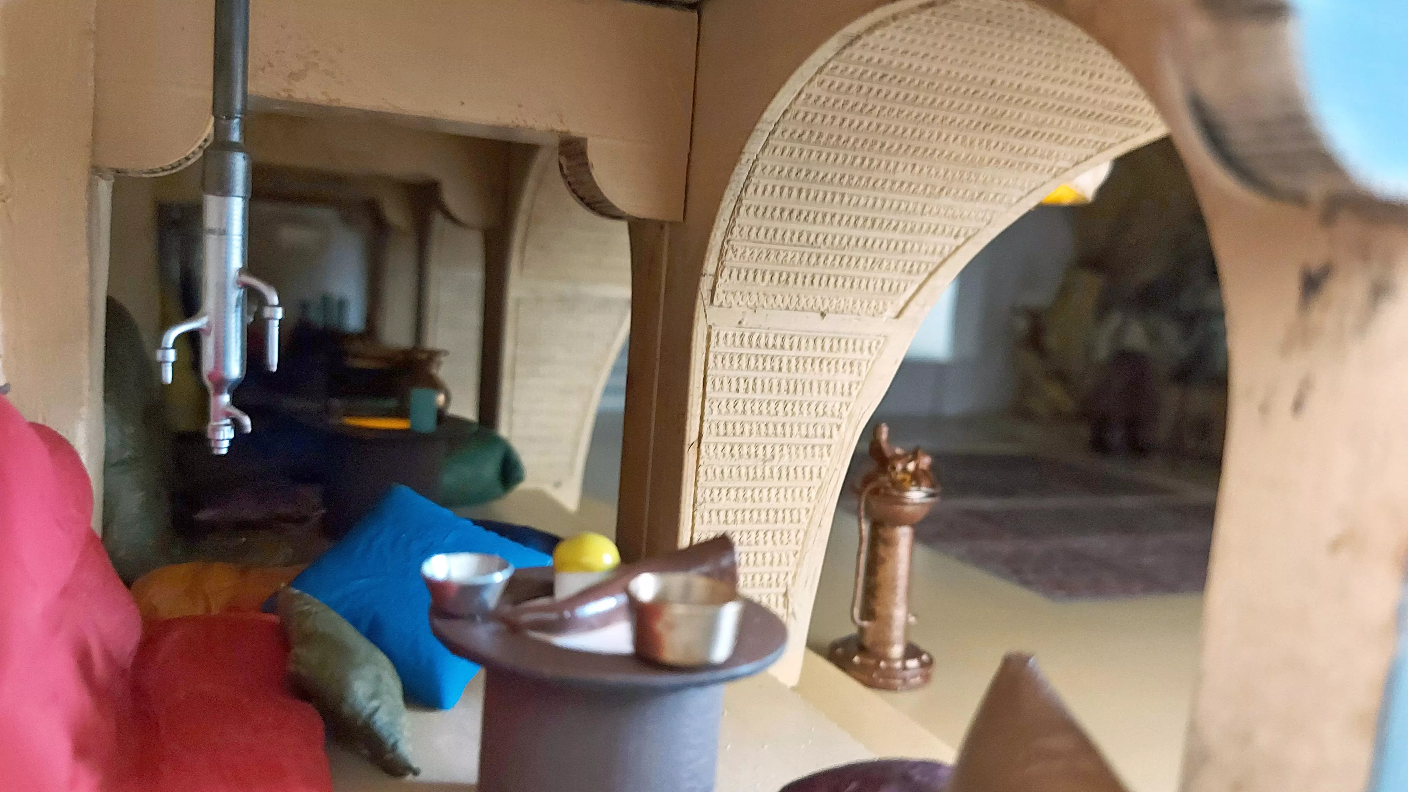 Jabbas Throne Room - Hangout area - Complete set 1-6 scale 3D Model Collection_27