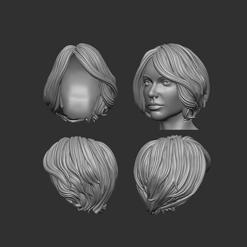 hair 17 3D model