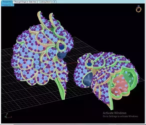Cockatoo pendant stl