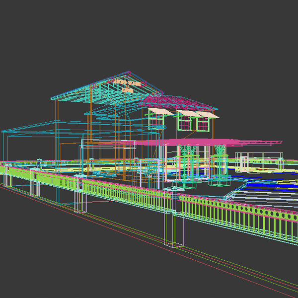 Car Wash and Lube 3D model_10