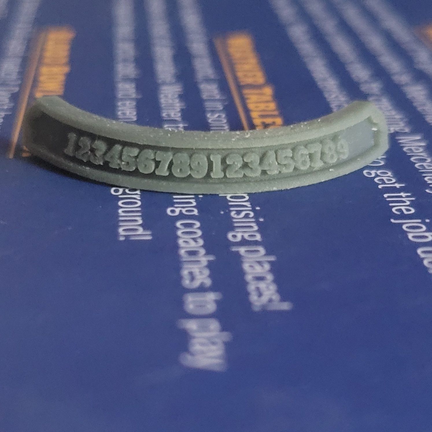 Custom nameplate for miniature bases 3D print model_3