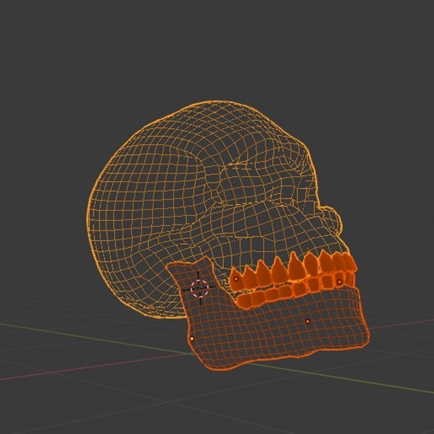 Human Skull 3D model_3