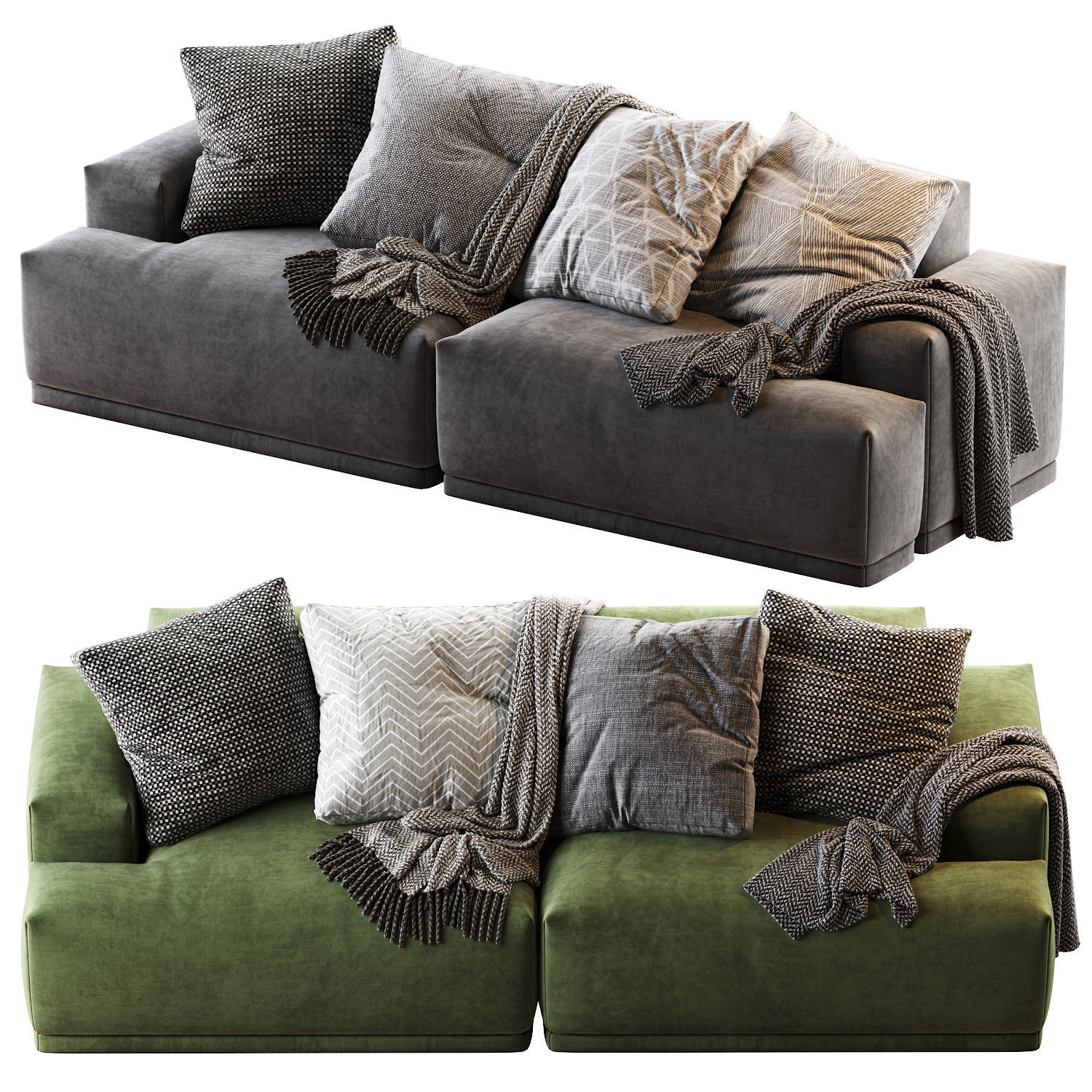 CONNECT MODULAR SOFA 3D model_5