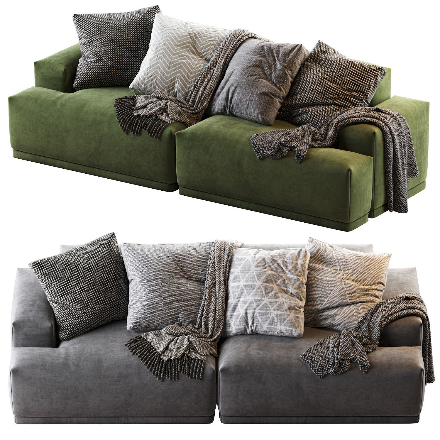 CONNECT MODULAR SOFA 3D model_3