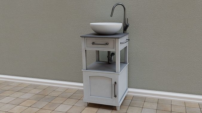 Alyssa Bathroom Sink 3D model