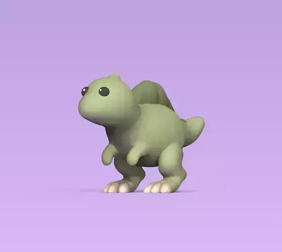 Cute Spinosaurus 3D print model