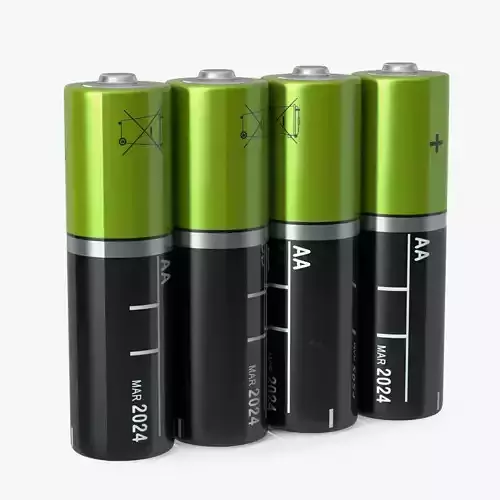 AA Four Batteries 