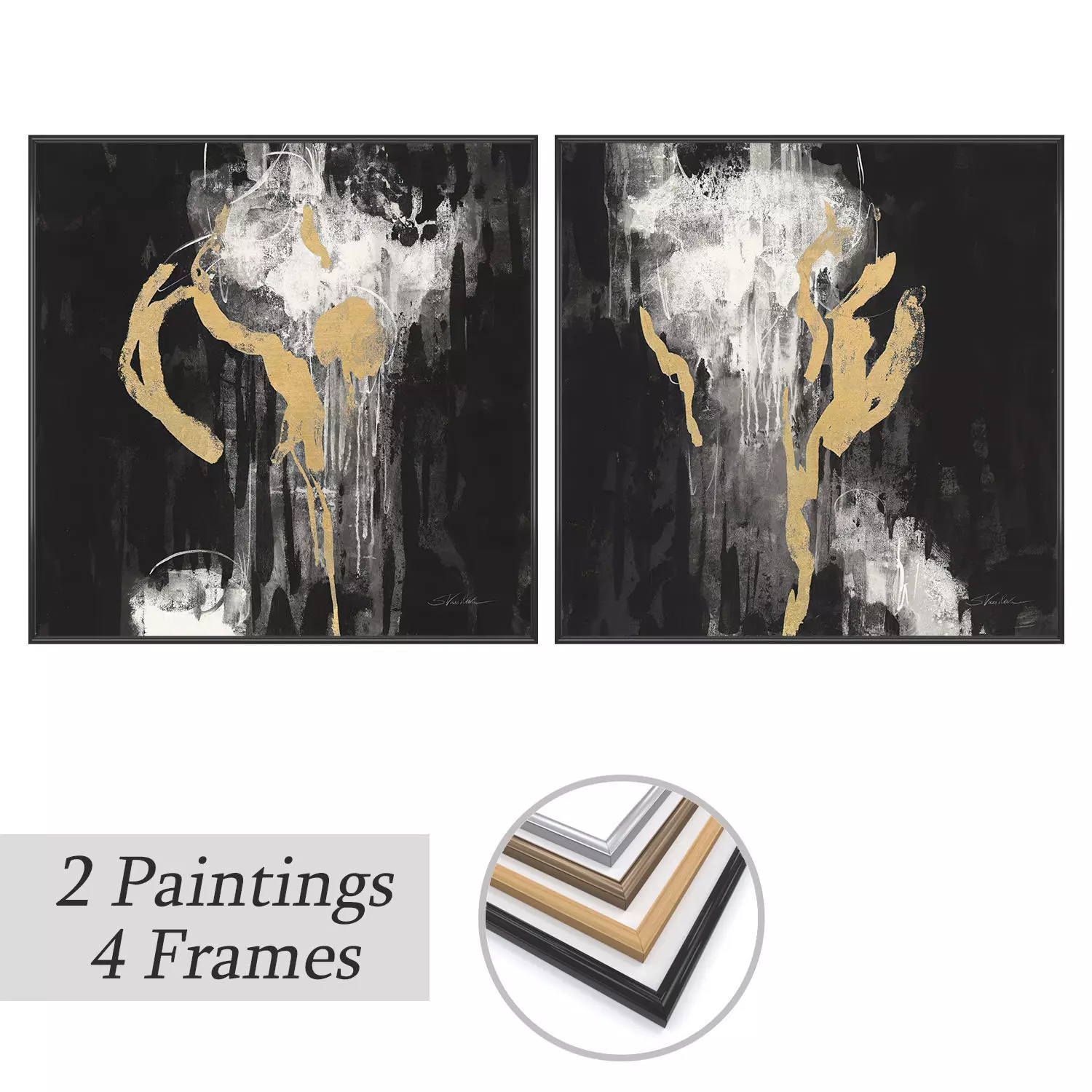 Wall Art Set 3666 3D model_0