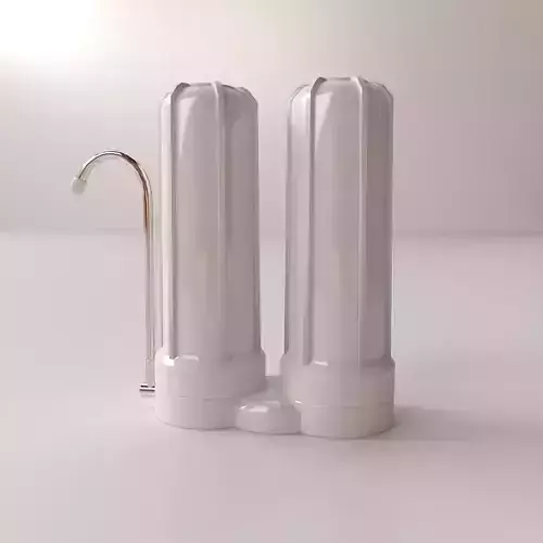 Double Water Filter 3D model