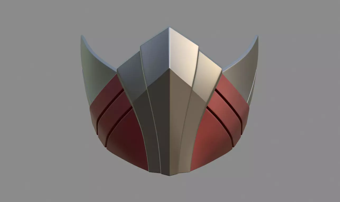 Skarlet Mask for face from MK 11  3D print model_0