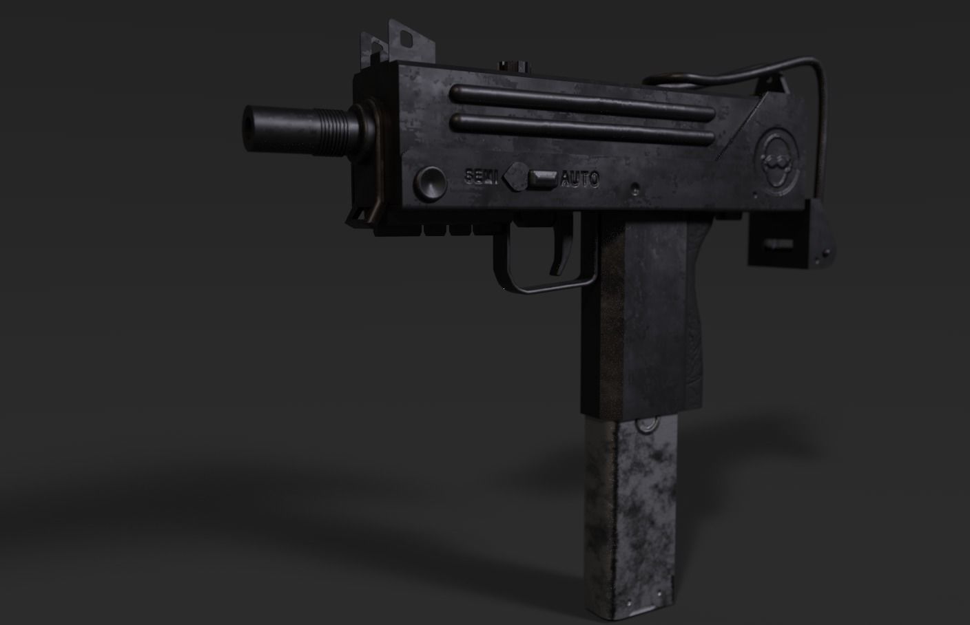 Ingram - Mac 10 3D model_2