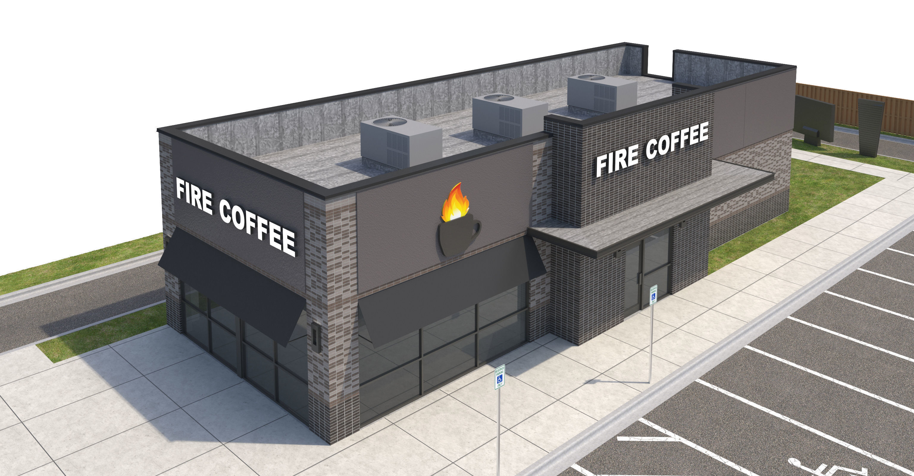 Retail-155 Retail Store 3D model_4