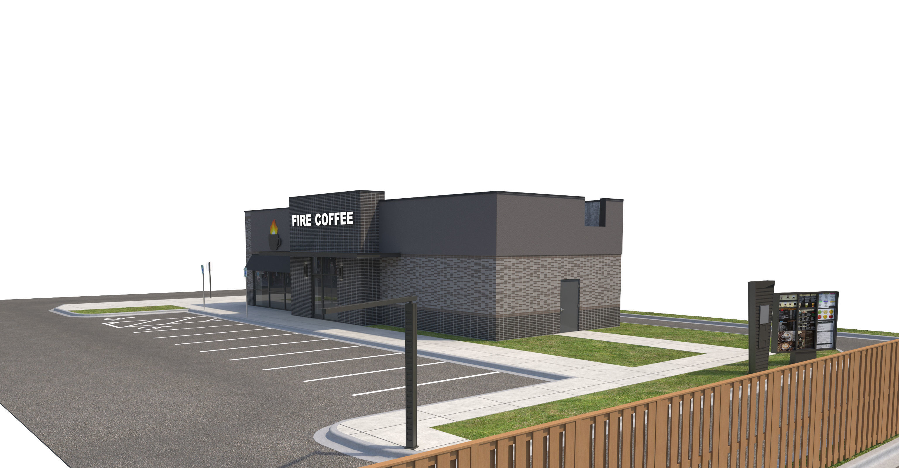 Retail-155 Retail Store 3D model_7