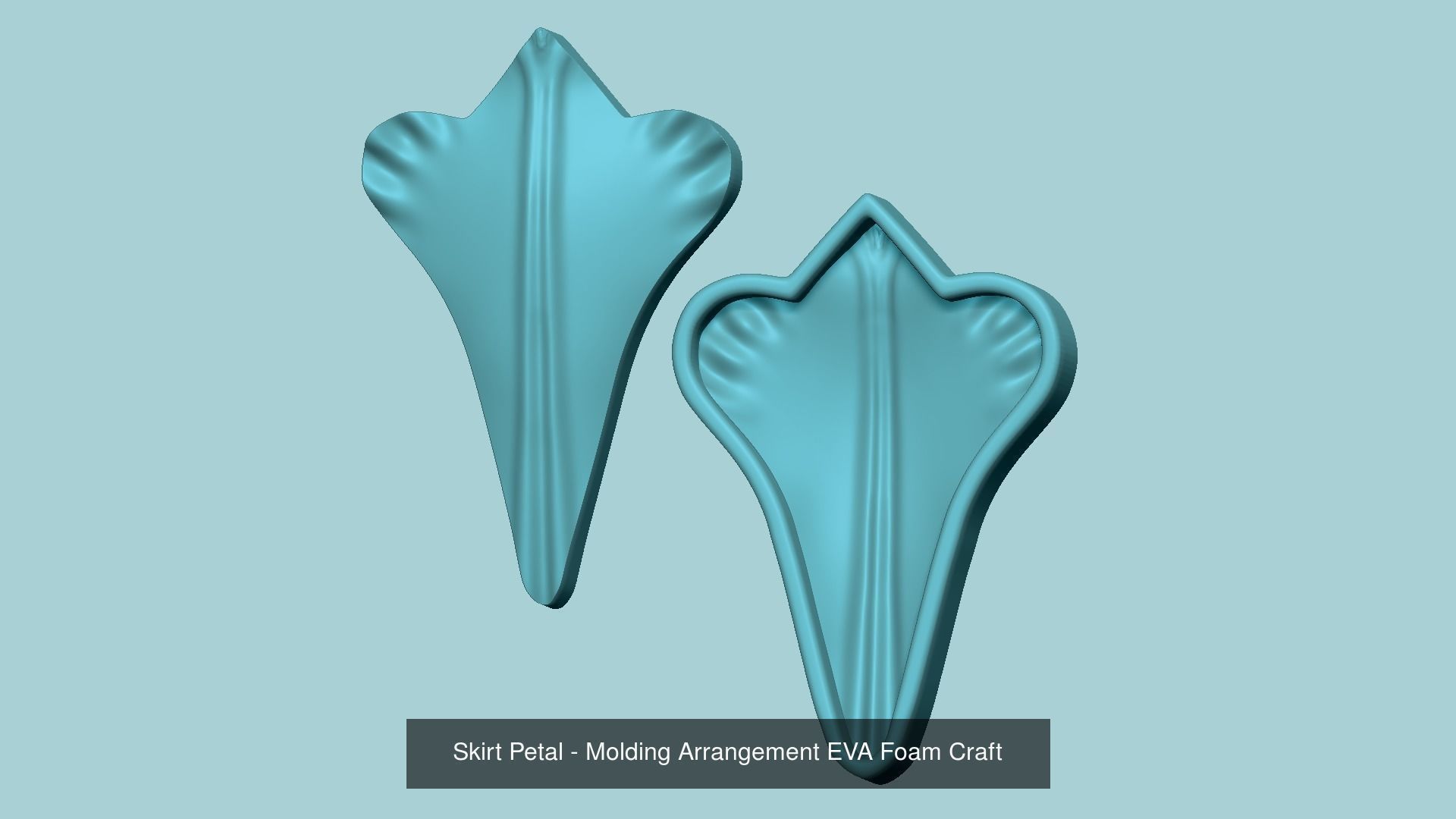 40 EVA Moldings Super Pack - Molding Arrangement Craft 3D Model Collection_39