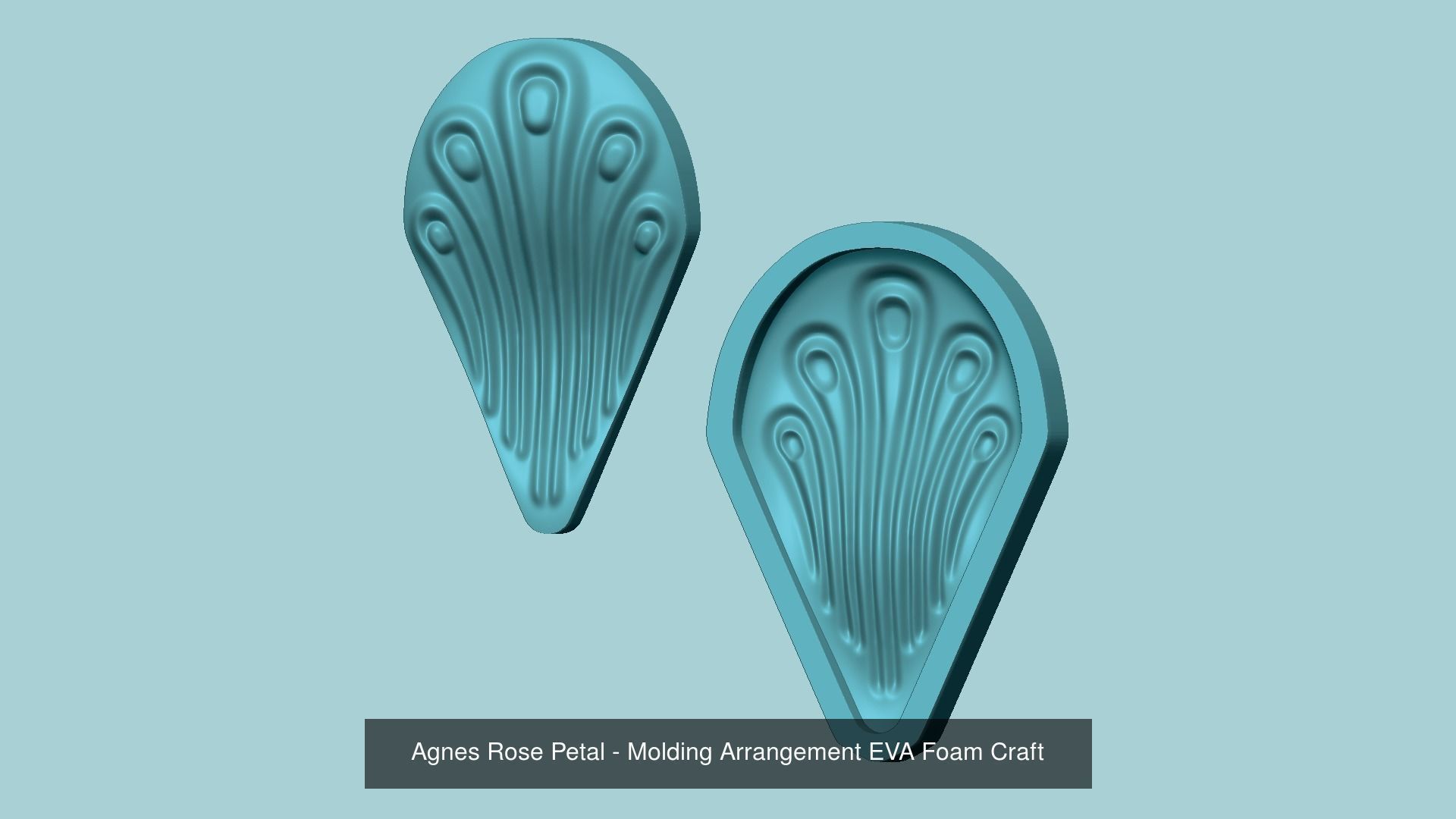 40 EVA Moldings Super Pack - Molding Arrangement Craft 3D Model Collection_26