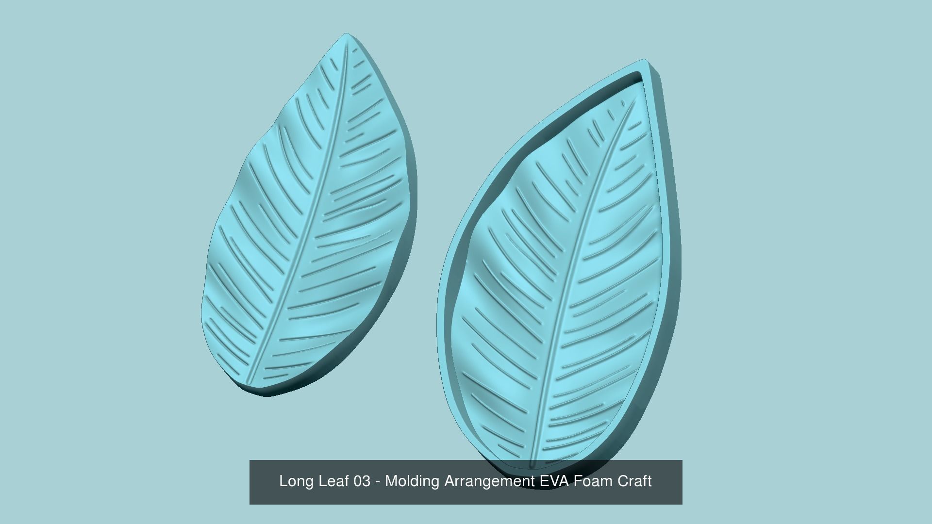 40 EVA Moldings Super Pack - Molding Arrangement Craft 3D Model Collection_11