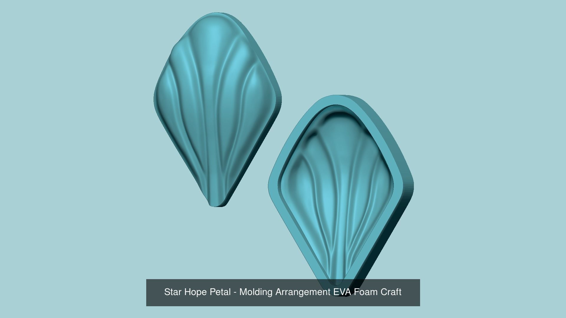 40 EVA Moldings Super Pack - Molding Arrangement Craft 3D Model Collection_27