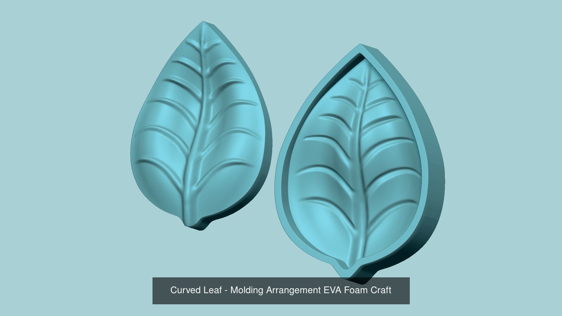 40 EVA Moldings Super Pack - Molding Arrangement Craft 3D Model Collection_19