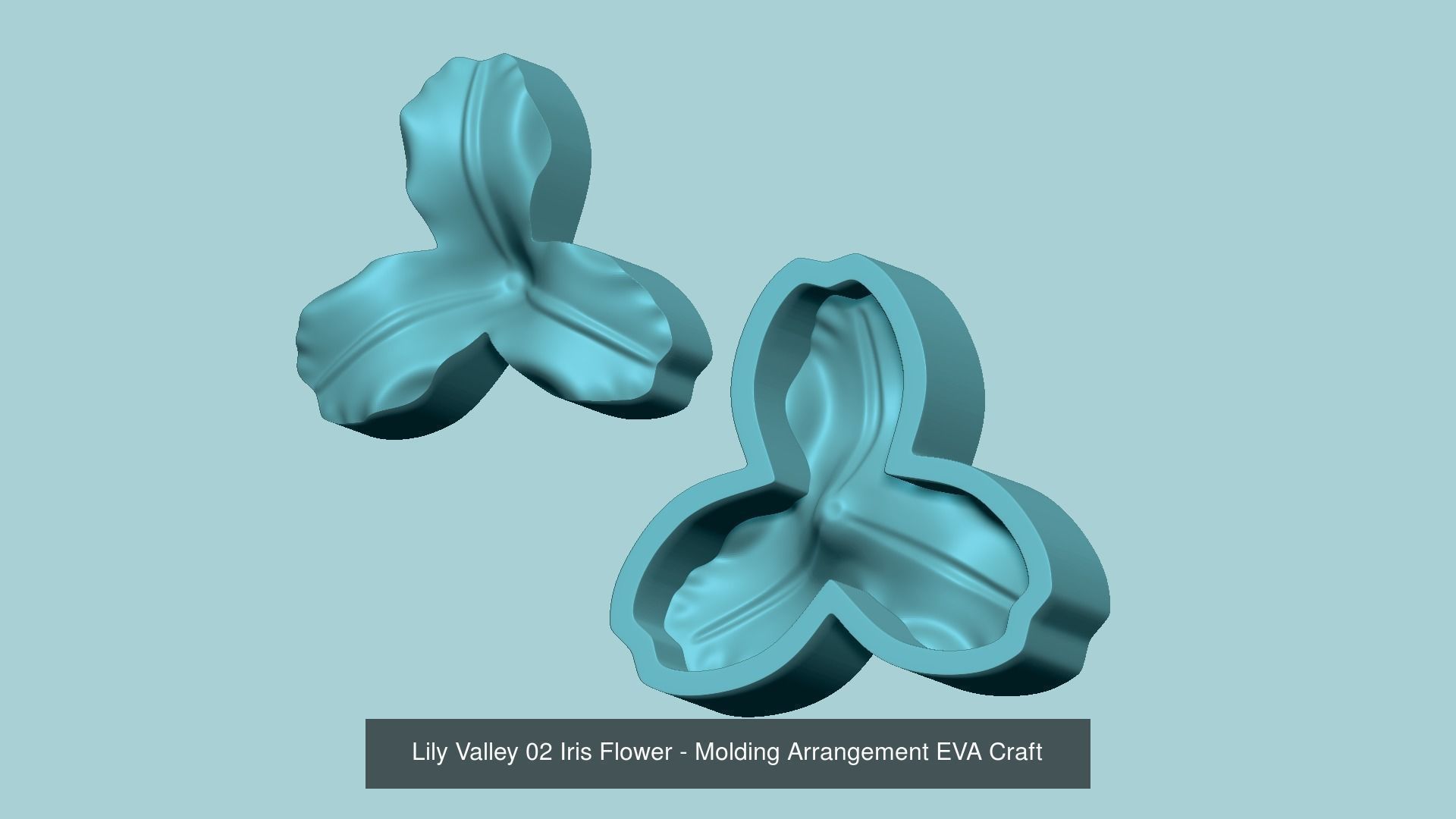 40 EVA Moldings Super Pack - Molding Arrangement Craft 3D Model Collection_21