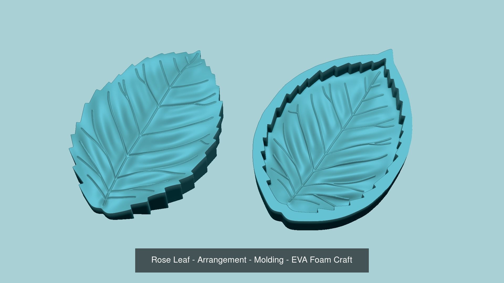 40 EVA Moldings Super Pack - Molding Arrangement Craft 3D Model Collection_3