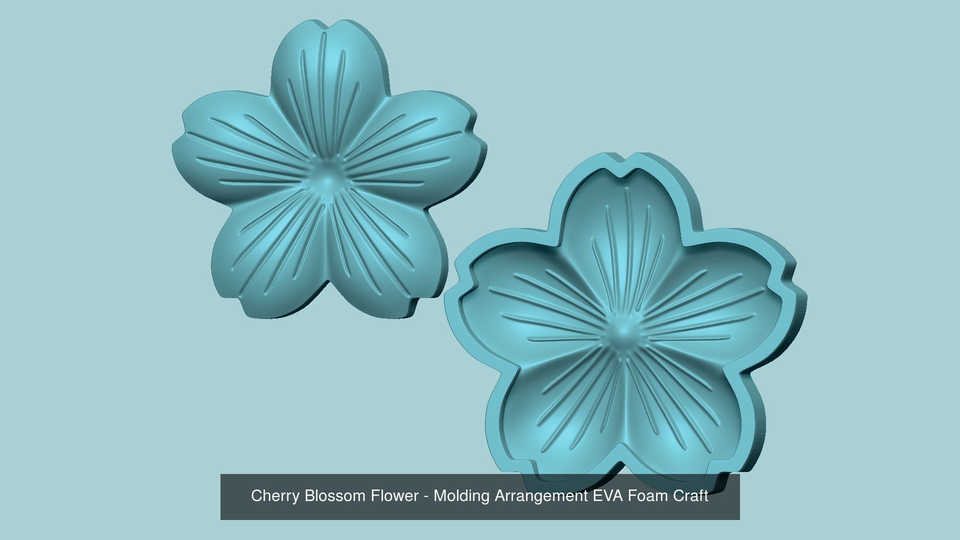 40 EVA Moldings Super Pack - Molding Arrangement Craft 3D Model Collection_23